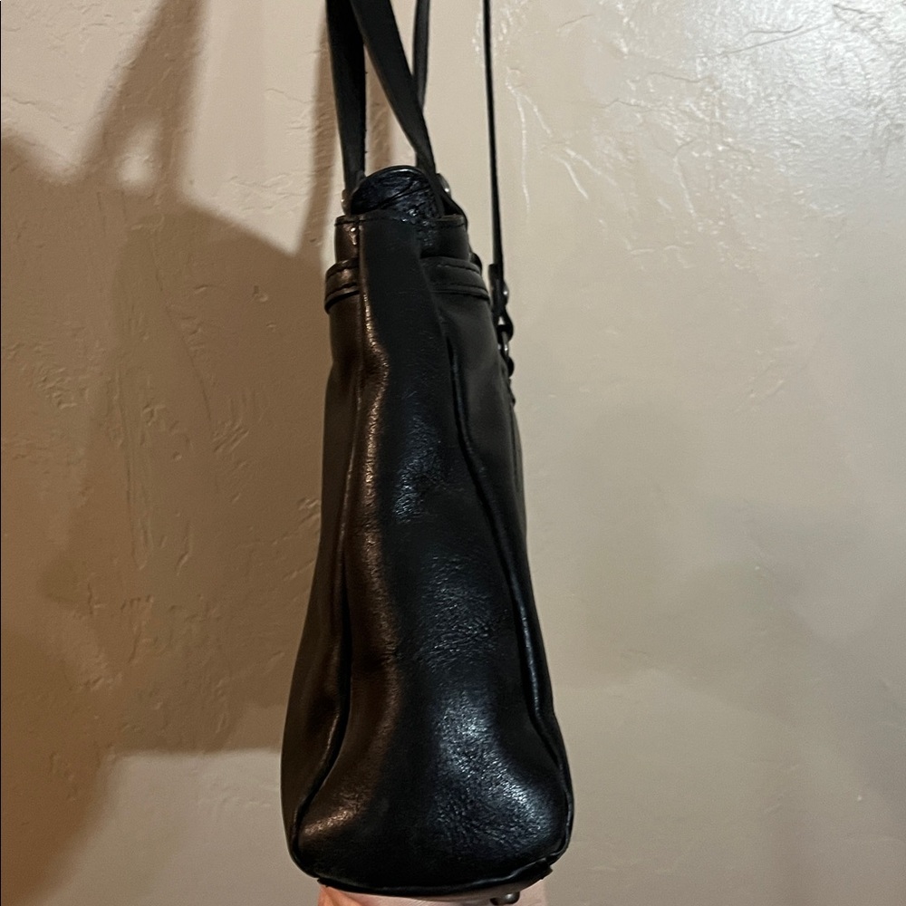 Large Patricia Nash Black Leather Bag - Picture 7 of 13